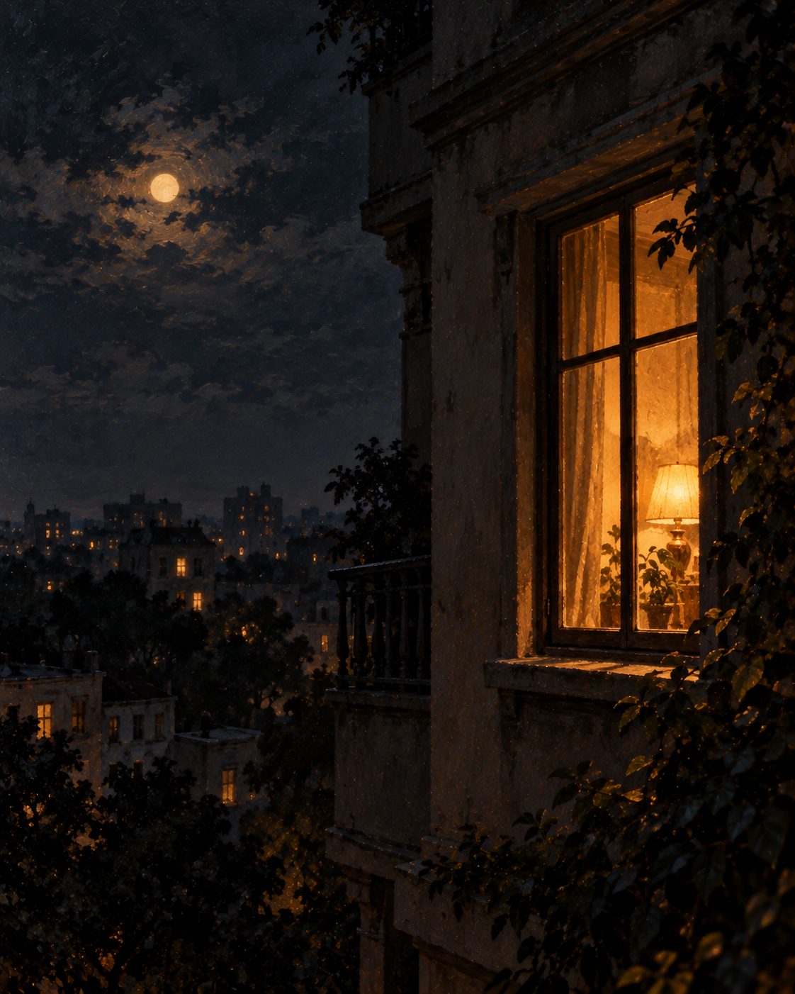 A mood painting for